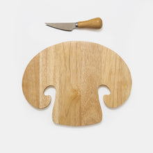 Cargar imagen en el visor de la galería, MUSHROOM CUTTING BOARD & KNIFE