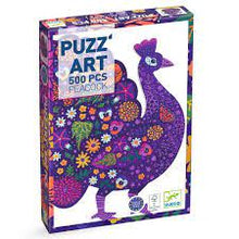 Cargar imagen en el visor de la galería, ROMPECABEZAS PAVO REAL 500 PCS (DJ07669)