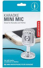 Cargar imagen en el visor de la galería, MINI MICROFONO RETRO PARA KARAOKE (US240)