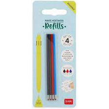 Cargar imagen en el visor de la galería, SET 4 REFILL BORRABLE ERASABLE PEN MAKE MISTAKES (REFTEP0001)