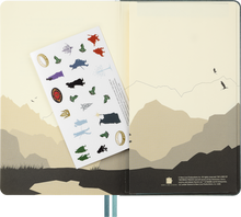 Cargar imagen en el visor de la galería, LIBRETA TD RAYADA LARGE EL SEÑOR DE LOS ANILLOS ARAGORN