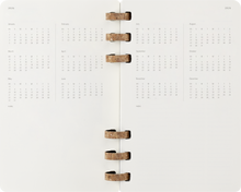 Cargar imagen en el visor de la galería, AGENDA 2026  12M SPIRAL PLANNER LARGE BLACK SOFT COVER