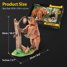 Cargar imagen en el visor de la galería, ROMPECABEZAS 3D BROWN BEAR 88 PCS (DS1096h)