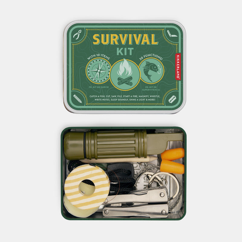 Kit de supervivencia de 100 piezas.