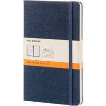 Cargar imagen en el visor de la galería, RULED NOTEBOOK LARGE HARD COVER SAPPHIRE BLUE