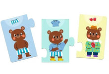 Cargar imagen en el visor de la galería, ROMPECABEZAS TRIO PELUCHE SE VISTE (DJ08274)
