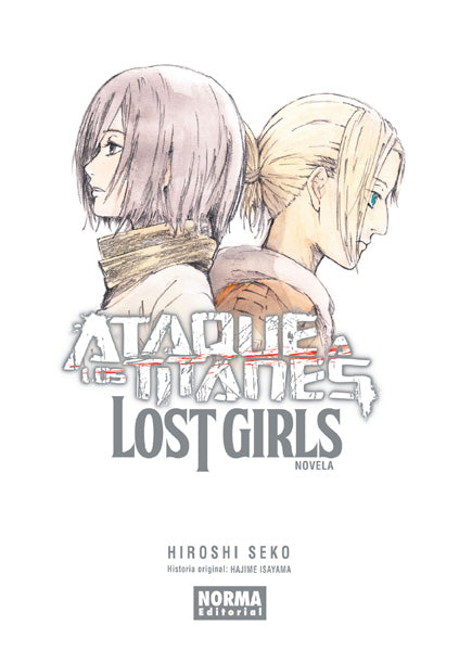 ATAQUE A LOS TITANES LOST GIRLS (NOVELA)