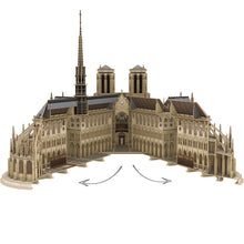 Cargar imagen en el visor de la galería, ROMPECABEZAS 3D NOTRE DAME DE PARIS 293 PIECES (MC260H)
