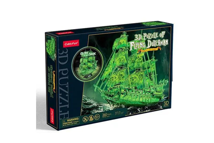 ROMPECABEZAS 3D FLYING DUTCHMAN GLOW IN THE DARK 360 PCS (T4041h)