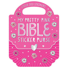 Cargar imagen en el visor de la galería, MY PRETTY PINK BIBLE STICKER PURSE
