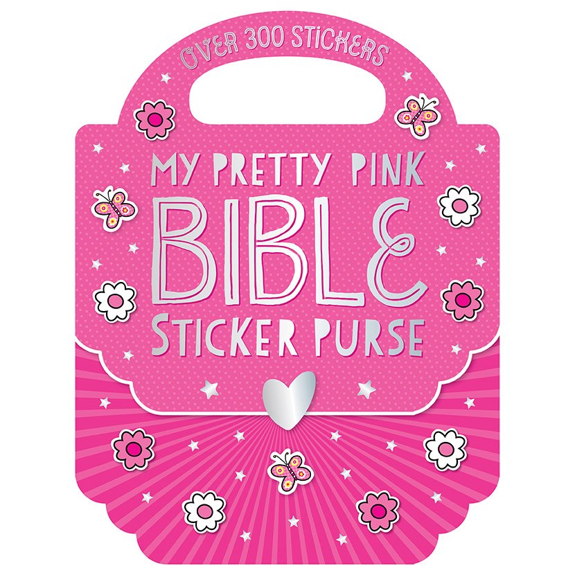 MY PRETTY PINK BIBLE STICKER PURSE