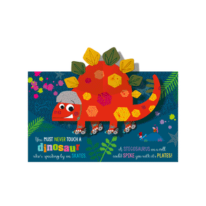 NEVER TOUCH A POP UP DINOSAUR (BB)