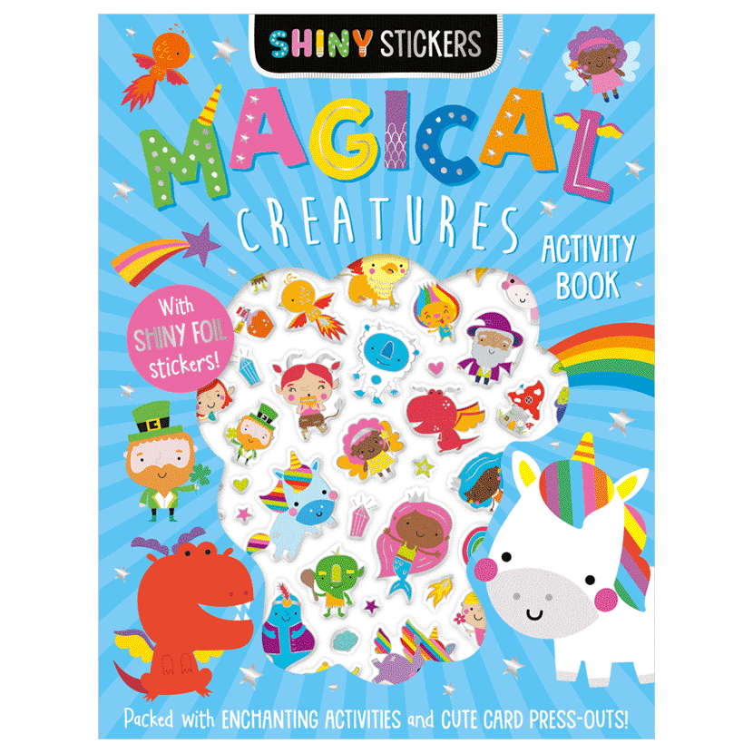 SHINY STICKERS MAGICAL CREATURES