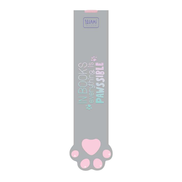 SEPARADOR DE LIBROS BOOKMARK KITTY PAW (SE0251)