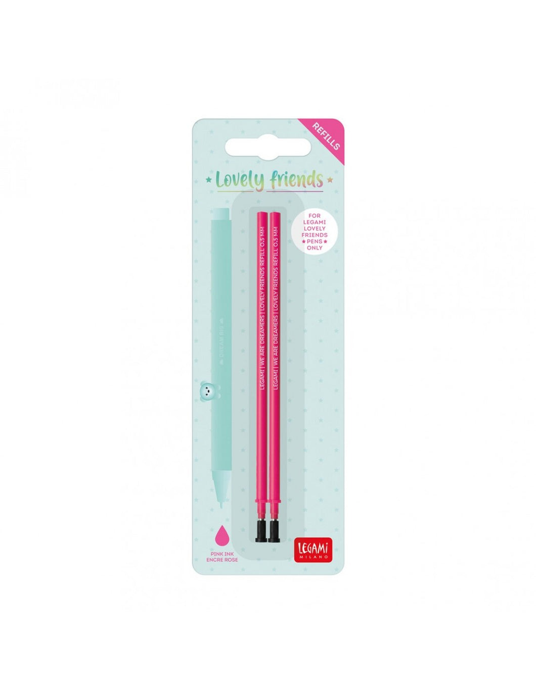 SET 2 REFILL LOVELY FRIENDS PINK (REFCPP0005)