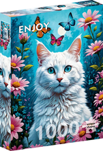 Cargar imagen en el visor de la galería, ROMPECABEZAS WHITE CAT 1000 PCS (ENJOY-2140)
