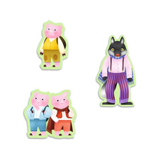 Cargar imagen en el visor de la galería, ROMPECABEZAS LOS TRES CERDITOS 35 PCS (DJ07051)
