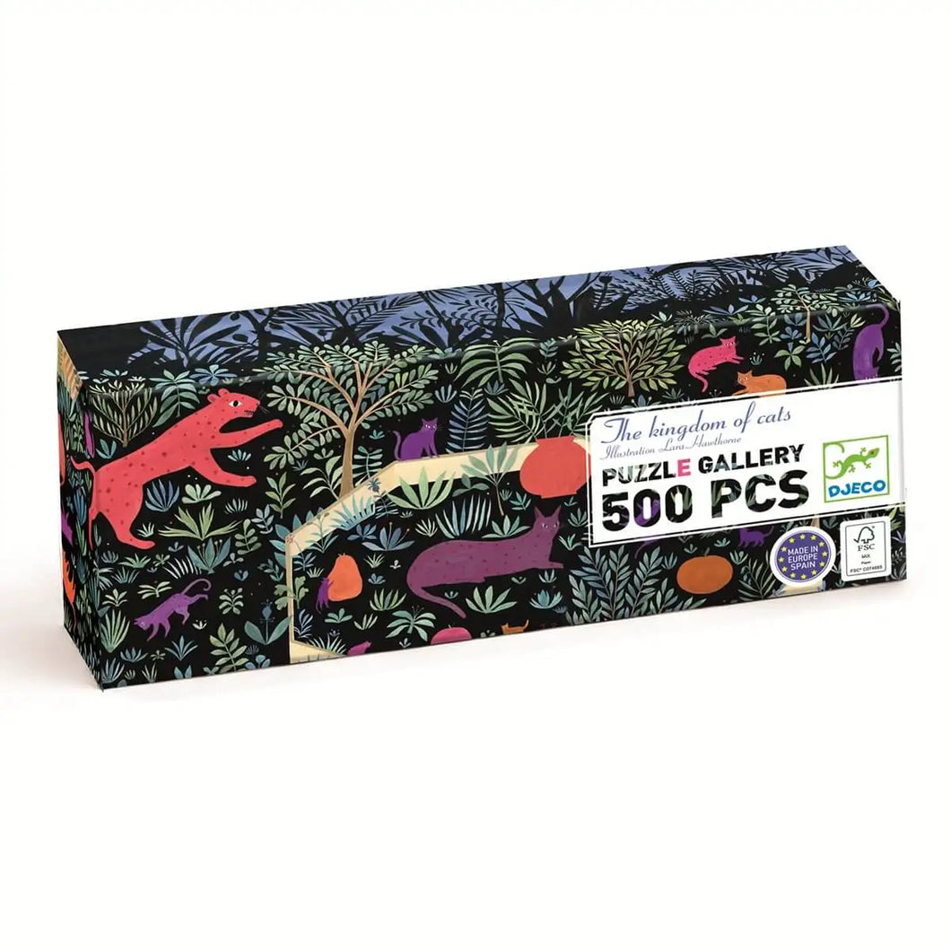ROMPECABEZAS REINO DE LOS GATOS 500 PCS (DJ07686)