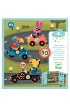 Cargar imagen en el visor de la galería, SET CALCOMANIAS GRUESAS Y REMOVIBLES CARROS (DJ09073)
