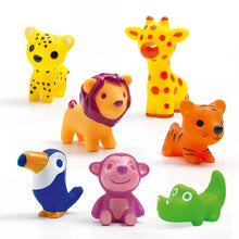 Cargar imagen en el visor de la galería, SET 7 ANIMALES DE LA SELVA (DJ09117)
