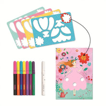 Cargar imagen en el visor de la galería, CAJA DE MANUALIDADES COLOREA CON PLANTILLA MARIE'S PRETTY DRESSES (DJ09886)
