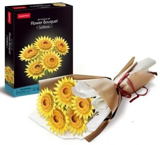 ROMPECABEZAS 3D FLOWER BOUQUET SUNFLOWER (P866H)