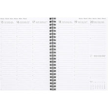 Cargar imagen en el visor de la galería, AGENDA SEMANAL 12M GRANDE CON ESPIRAL TRAVEL STICKERS 2027 (AG2712165)
