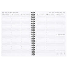 Cargar imagen en el visor de la galería, AGENDA SEMANAL 12M GRANDE CON ESPIRAL DACHSHUND 2027 (AG2712164)
