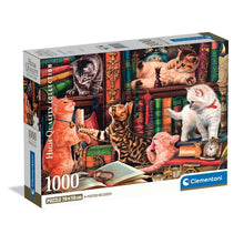 Cargar imagen en el visor de la galería, ROMPECABEZAS CURIOUS WHISKERS COMPACT 1000 PCS (37107)
