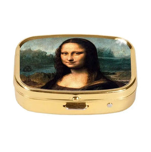 ORGANIZADOR DE PASTILLAS LEONARDO DA VINCI MONA LISA(18196)