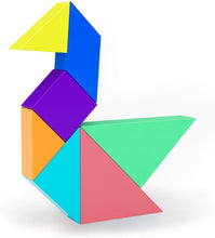 Cargar imagen en el visor de la galería, JUEGO DE MESA CLICK CLACK TANGRAM (7061)
