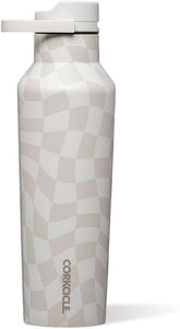 BOTELLA SPORT CANTEEN WAVY CHECKERBOARD NEUTRALS 595 ML 20 OZ (2020PWCN)