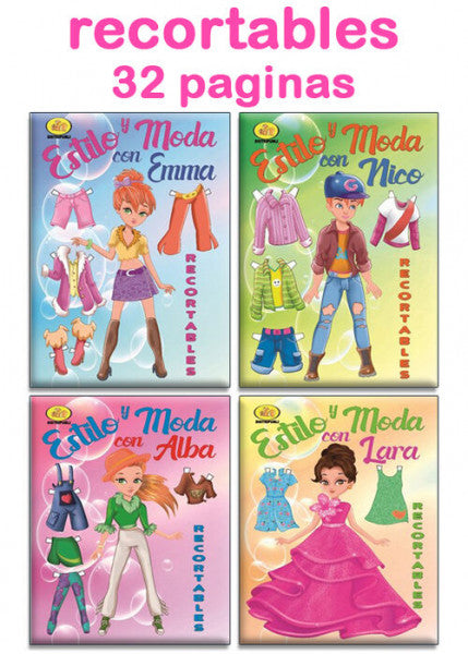 ESTILO Y MODA RECORTABLES