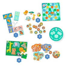 Cargar imagen en el visor de la galería, 5 JUEGOS ANIMALES DE LA SELVA (DJ08276)
