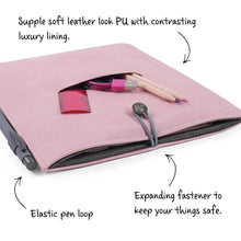 Cargar imagen en el visor de la galería, ESTUCHE PARA LIBROS BOOKAROO BOOKS AND STUFF POUCH BLUSH (43332)
