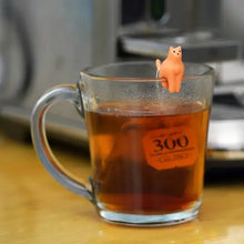 Cargar imagen en el visor de la galería, PORTA BOLSAS DE TE CAT TEA BAG HOLDERS (CU372)
