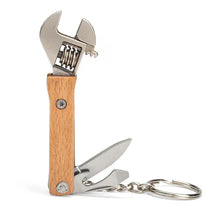 Cargar imagen en el visor de la galería, MINI MULTIHERRAMIENTA MADERA LLAVE INGLESA (KR111)
