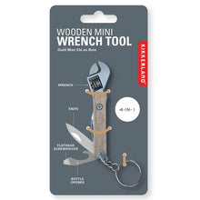 Cargar imagen en el visor de la galería, MINI MULTIHERRAMIENTA MADERA LLAVE INGLESA (KR111)

