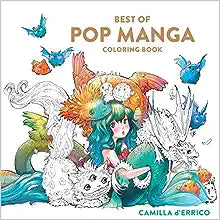 BEST OF POP MANGA COLORING BOOK