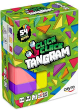 Cargar imagen en el visor de la galería, JUEGO DE MESA CLICK CLACK TANGRAM (7061)
