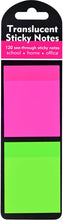 Cargar imagen en el visor de la galería, SET 120 NOTAS ADHESIVAS TRANSPARENTES (346483)
