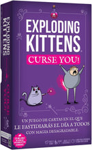 Cargar imagen en el visor de la galería, JUEGO DE MESA EXPLODING KITTENS CURSE YOU
