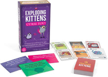 Cargar imagen en el visor de la galería, JUEGO DE MESA EXPLODING KITTENS CURSE YOU
