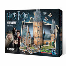 Cargar imagen en el visor de la galería, ROMPECABEZAS 3D HOGWARTS GREAT HALL 850 PIECES (W3D-2014)
