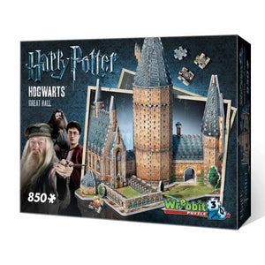 ROMPECABEZAS 3D HOGWARTS GREAT HALL 850 PIECES (W3D-2014)