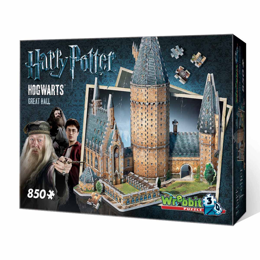 ROMPECABEZAS 3D HOGWARTS GREAT HALL 850 PIECES (W3D-2014)