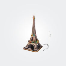 Cargar imagen en el visor de la galería, ROMPECABEZAS 3D EIFFEL TOWER 43 PIECES (C044H) **
