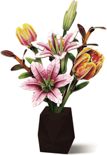 Cargar imagen en el visor de la galería, ROMPECABEZAS 3D FLOWER BOUQUET TULIP AND LILY 103 PCS (P871H)
