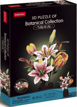 Cargar imagen en el visor de la galería, ROMPECABEZAS 3D FLOWER BOUQUET TULIP AND LILY 103 PCS (P871H)
