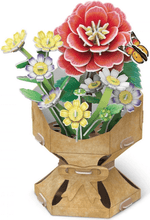 Cargar imagen en el visor de la galería, ROMPECABEZAS 3D FLOWER BOUQUET ROSE 120 PIECES (W3301H)
